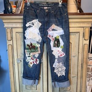 Upcycled jeans